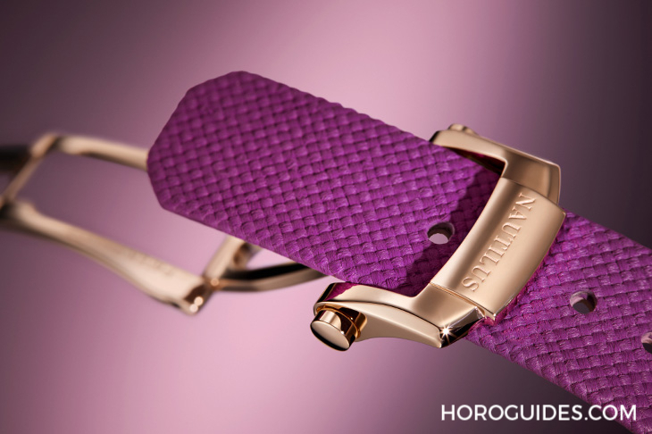 Ladies First！百達(dá)翡麗最新Aquanaut Luce「彩虹」三問表與Nautilus織紋復(fù)合表帶-復(fù)刻表