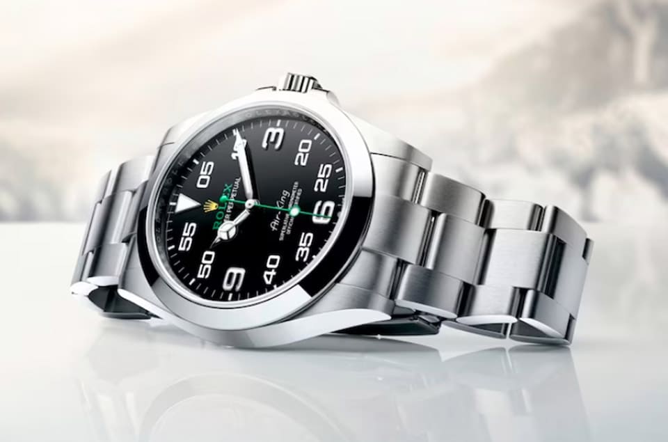 勞力士Air-King「半年內(nèi)一路跌」最新價(jià)格與行情整理-復(fù)刻表