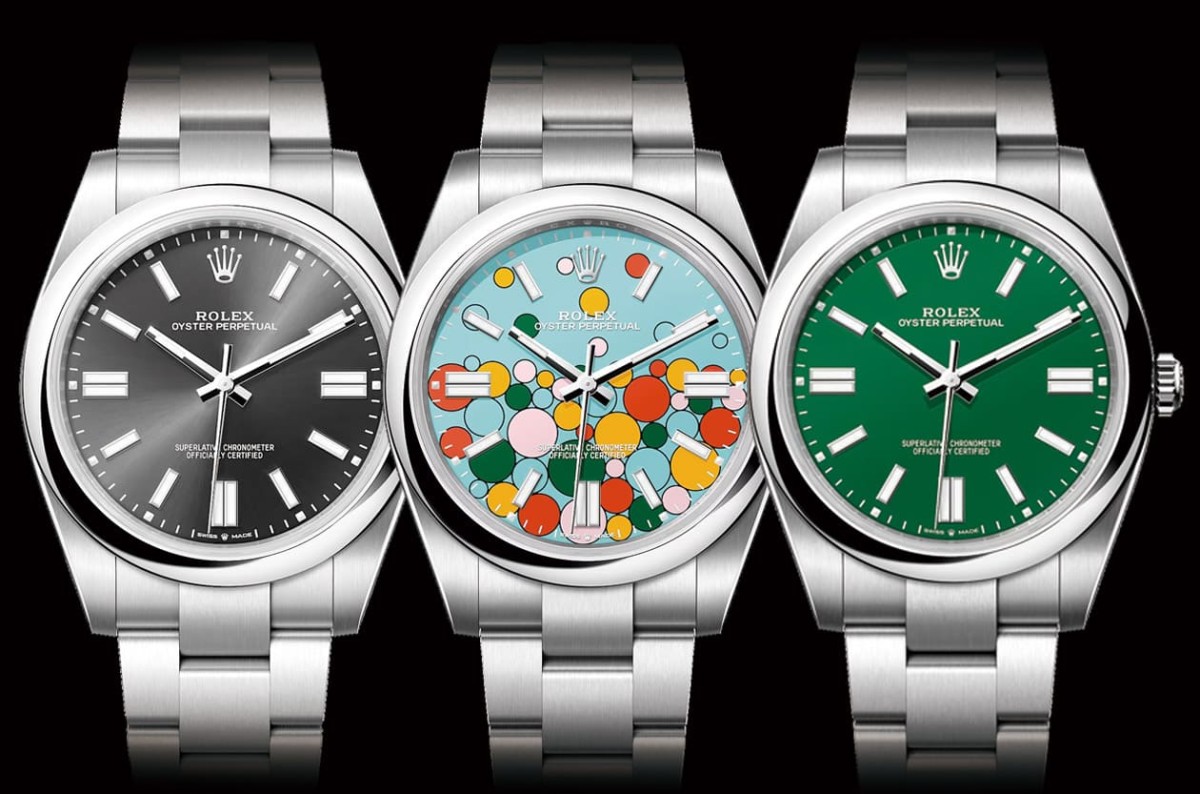 勞力士Oyster Perpetual綠漆面、彩色氣泡面各型號原廠價格與最新行情（2023年11月更新）-復刻表