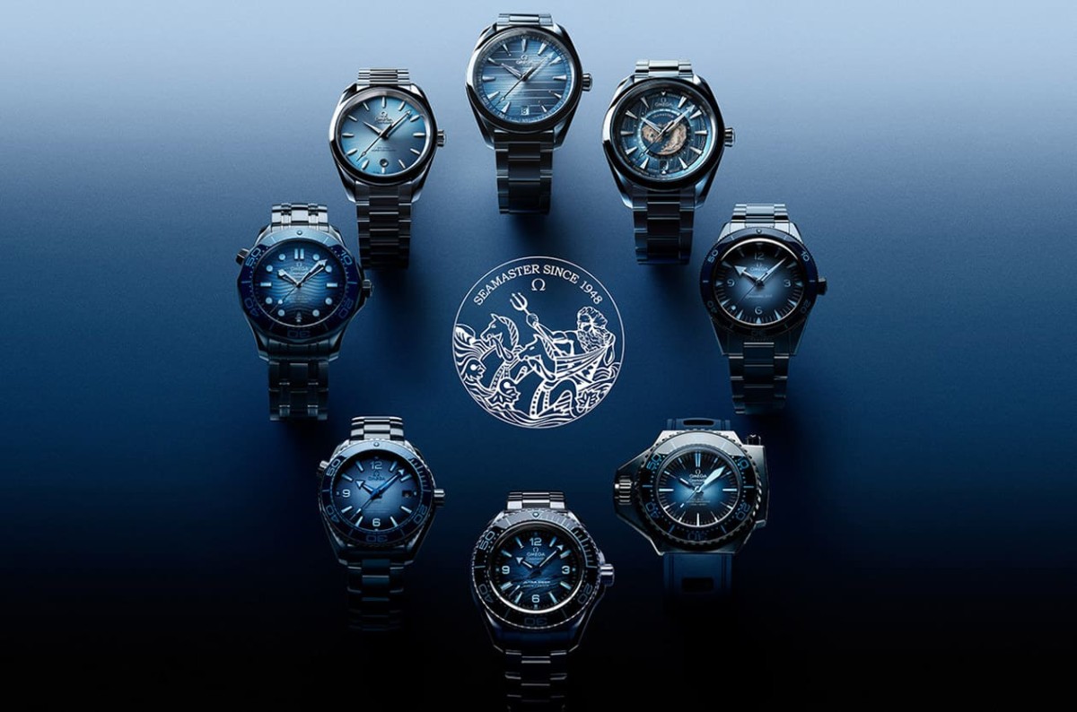 歐米茄海馬75周年必敗清單「夏日藍色」面盤Aqua Terra世界時區出國超實用-復刻表