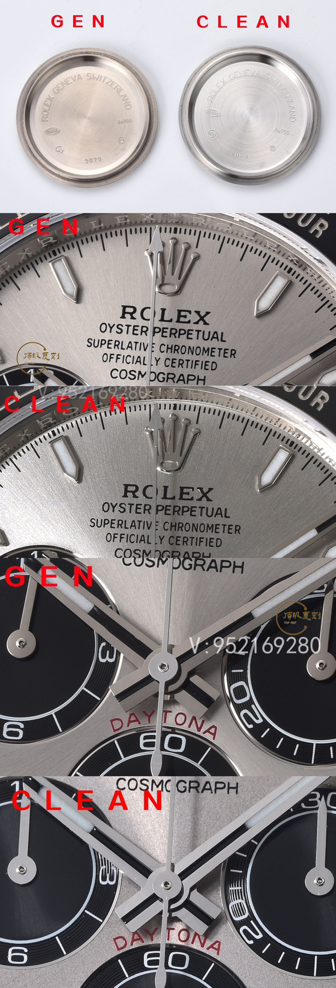 Clean廠C廠復刻新款勞力士4131機芯水泥灰迪M126519手表對比正品怎么樣-復刻表