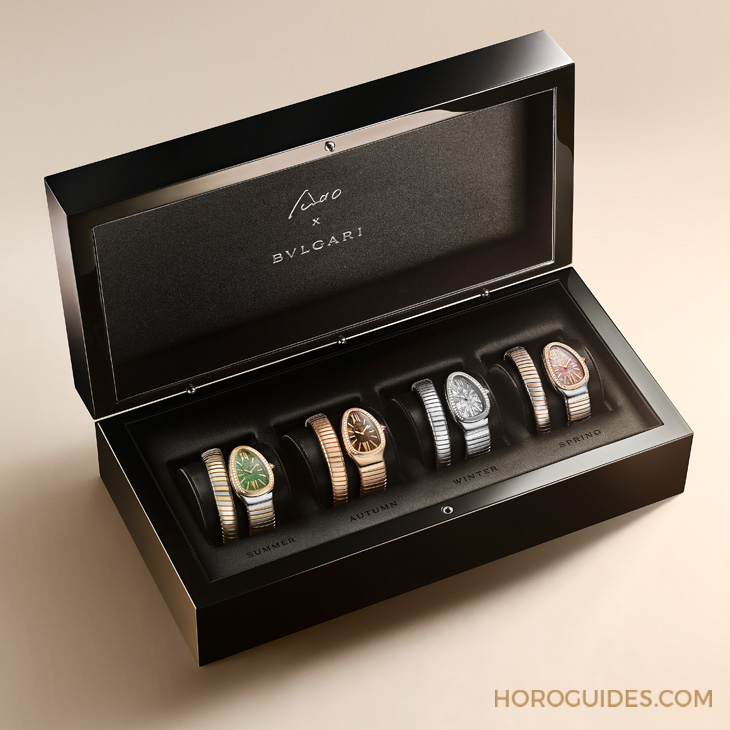 安藤忠雄為Serpenti出手了、全球最薄陀飛輪機(jī)芯黑化上陣｜BVLGARI W&W 2024速覽-復(fù)刻表