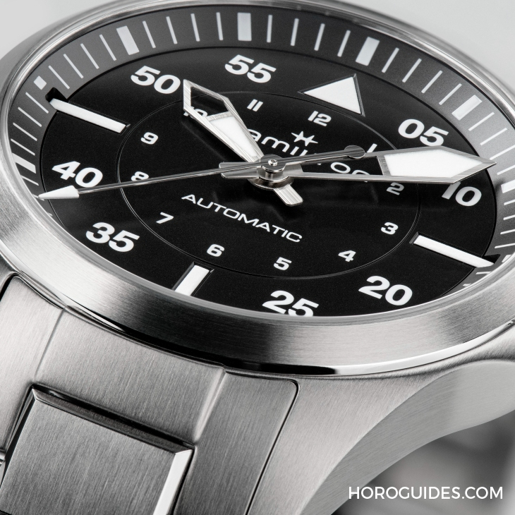 設計微調、新增尺寸，HAMILTON Khaki Aviation Pilot系列七款新作再現軍風-復刻表