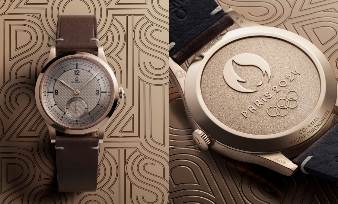 青銅金再現CK 859復古設計，向奧運獎牌致敬！ OMEGA加推巴黎2024年奧運會青銅金腕表-復刻表