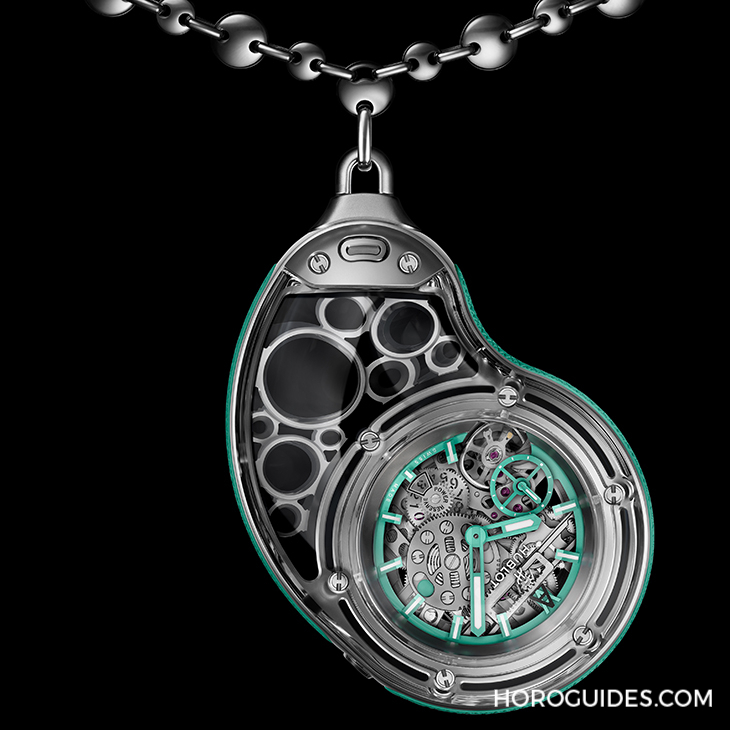 一表三用! HUBLOT Daniel Arsham懷表搭載Meca-10機(jī)芯限量現(xiàn)身-復(fù)刻表