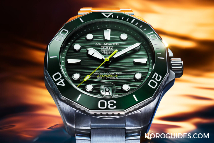 潛水猛將升級! TAG HEUER推出全新Aquaracer Professional 300日期腕表與GMT腕表-復刻表