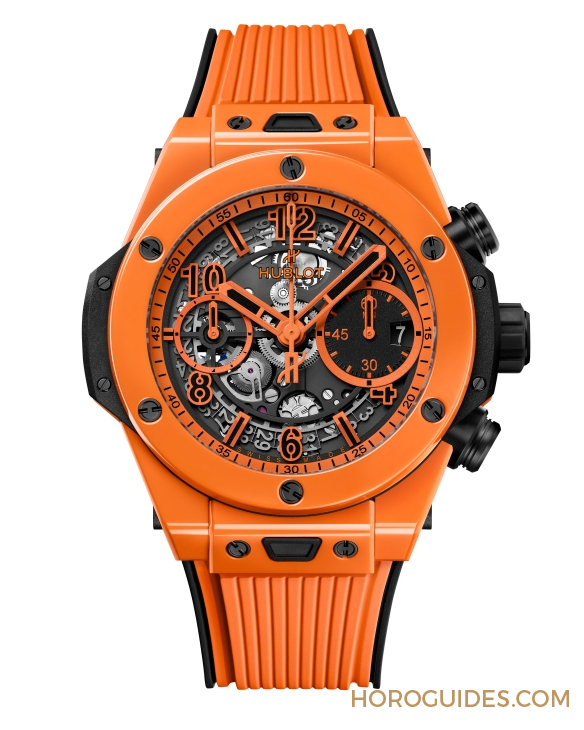 今夏最時尚的色彩! HUBLOT推出全新Big Bang Unico Orange Ceramic橙色陶瓷腕表-復刻表