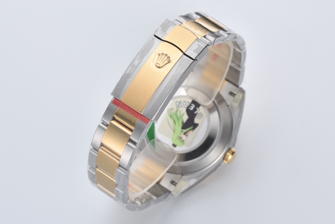 C廠Clean廠新品勞力士間金日志格子紋金盤(pán)上海3235機(jī)芯介紹-復(fù)刻表