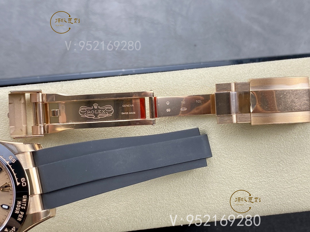 Clean廠C廠勞力士迪通拿全玫瑰金腕表4130機芯版本詳細評測-復刻表