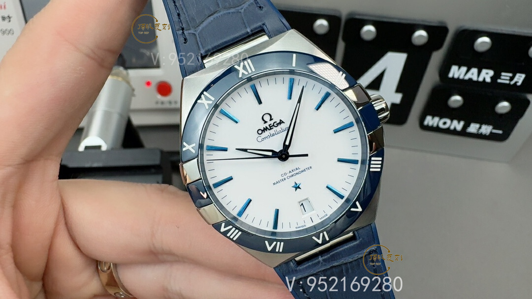 VS廠歐米茄第五代星座藍(lán)圈白面腕表:精致復(fù)刻與性能評(píng)測(cè)-復(fù)刻表