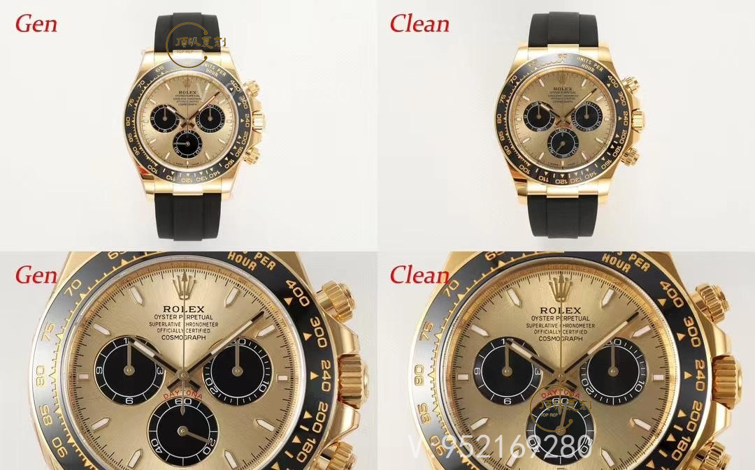 C廠Clean廠余文樂4131一體機(jī)真假對比,C廠勞力士余文樂對比正品評測-復(fù)刻表