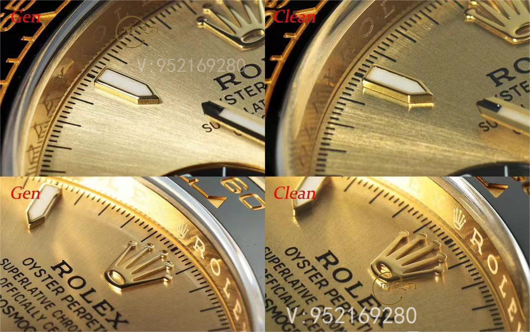 C廠Clean廠余文樂4131一體機(jī)真假對比,C廠勞力士余文樂對比正品評測-復(fù)刻表
