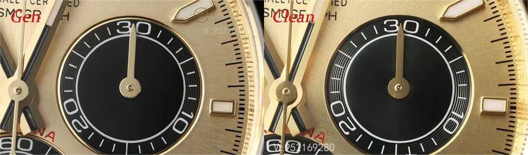 C廠Clean廠余文樂4131一體機(jī)真假對比,C廠勞力士余文樂對比正品評測-復(fù)刻表