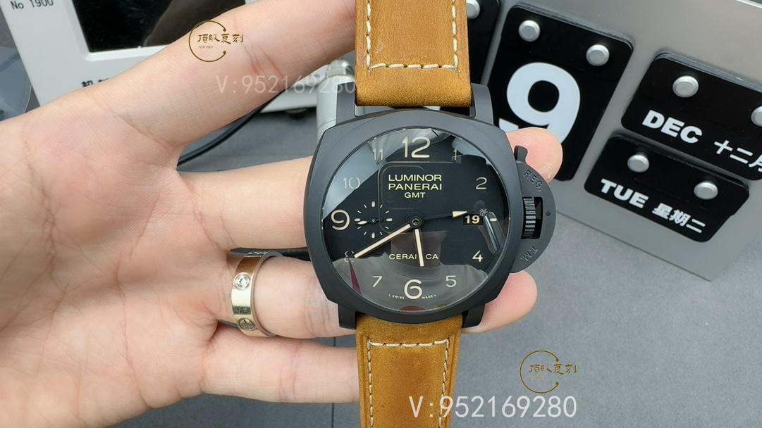VS廠沛納海pam441黑陶瓷手表V3升級版是最高版本嗎-復刻表