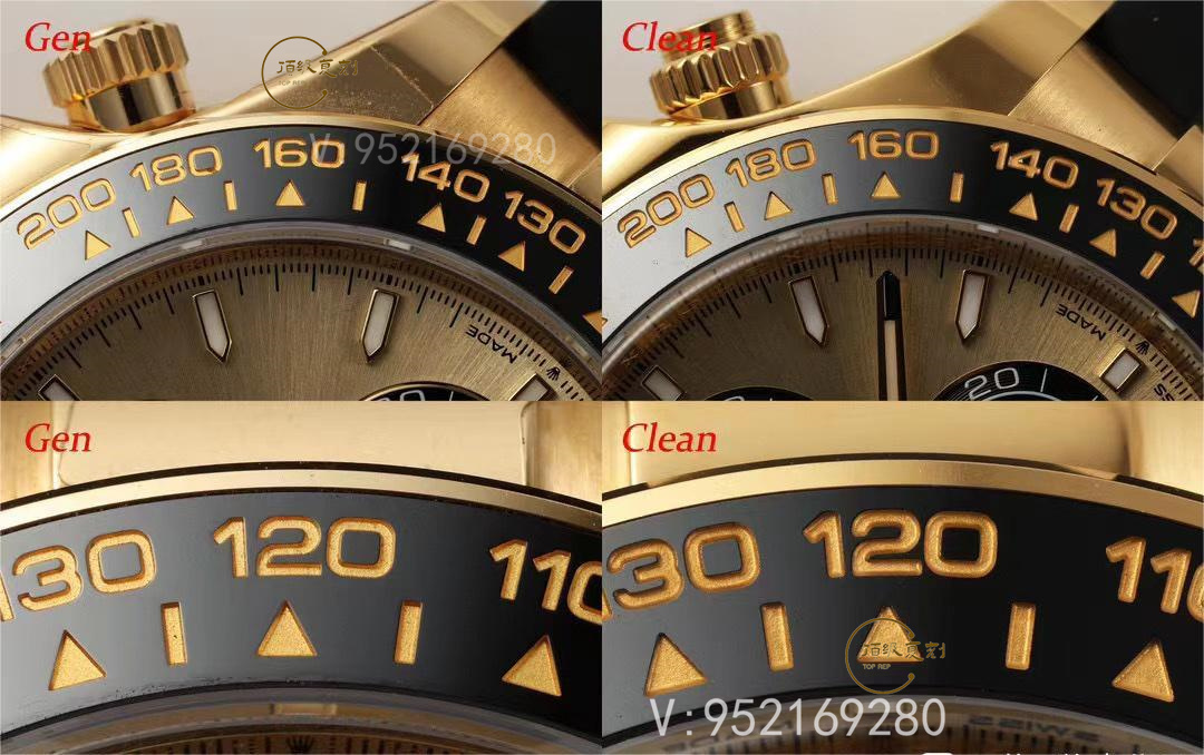 C廠Clean廠余文樂4131一體機(jī)真假對比,C廠勞力士余文樂對比正品評測-復(fù)刻表